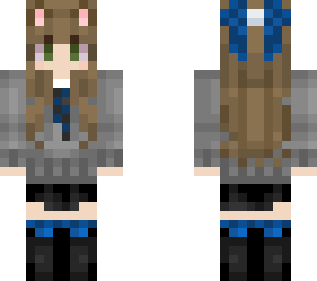 ravenclaw kitty girl