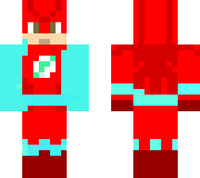 red and cyan flash