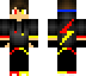 red and yellow boy skin
