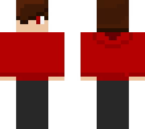red hoodie boy