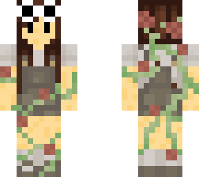 roses dungarees with gogy glasses