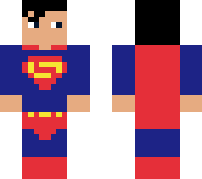 superman skin(i aint a fan of superman, my friend insisted)
