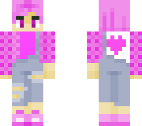 this is the pink version of a skin by softkawaiirose. please read desc
