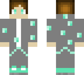 turquoise man
