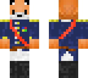 war fox (with waistcoat under)