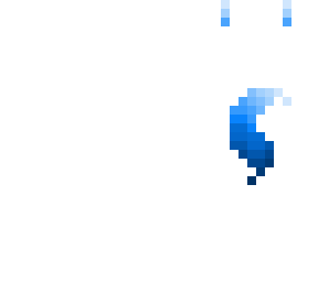 wolf tail base (dark blue)