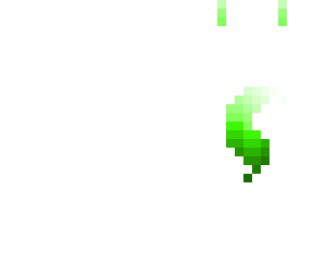 wolf tail base (lime / green)