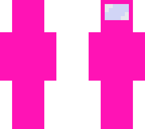 among us person. pink