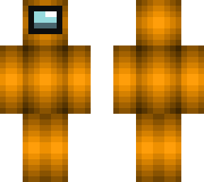 among us skin (orange) re - shaded