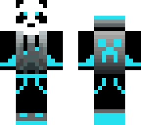 blue panda