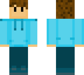 casual blue guy