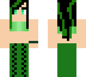 chica verde