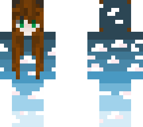 cloud girl brown