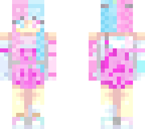 cotton candy girl