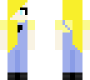 cute blonde haired overalls