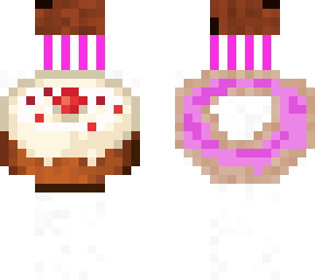 donut, cupcake, cake