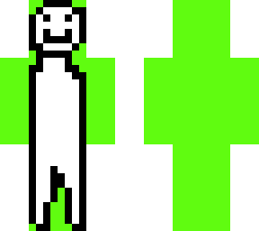 dream's skin but anatomically correct