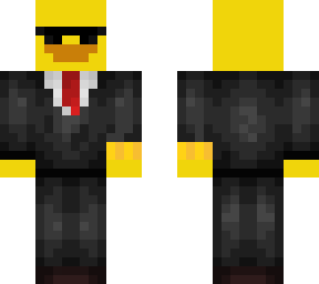 duck in suit