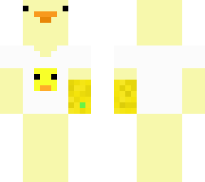 duck with duck shirt with infinity gauntlet