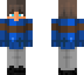 eboy blue sweater