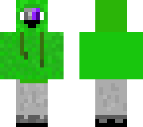 enderman and n/a mix in a hoodie