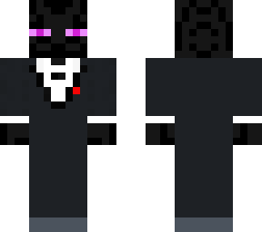 enderman in a tuxedo