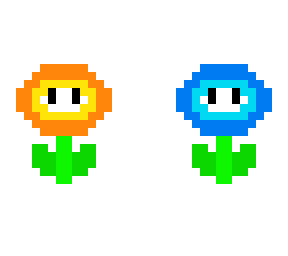 fire/ice flower