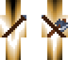 golden glow, but with axe