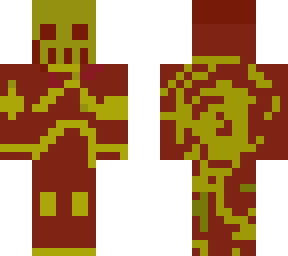 golden skull