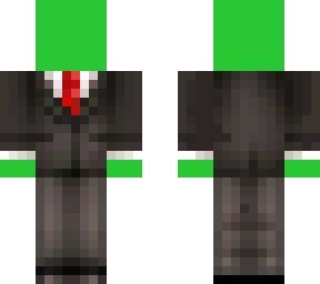 green suit