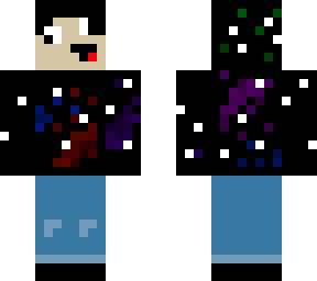 guy with universe hoodie