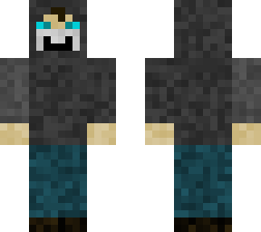 hoodie with a mask (like a covid mask)
