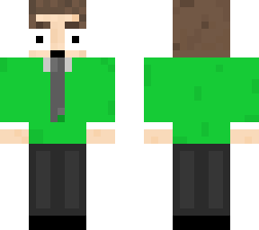 jcraft skin but green for st. patricks day