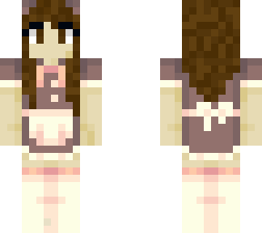 me in a maid dress