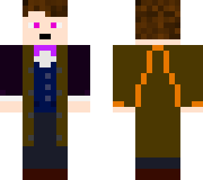 my doctor with cape (green-orange)