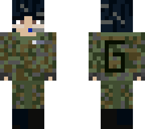 navy skin