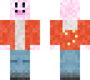 pig with a jacket