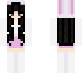 pink and white bunny