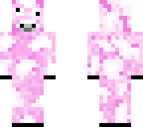 pink cow without glasses