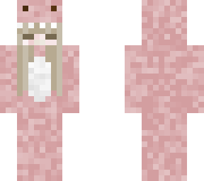 pink dinosaur girl person thing