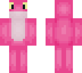pink frog  matching skin