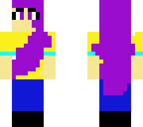 purple girl