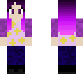 purple girl skin