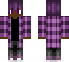 purple outfit