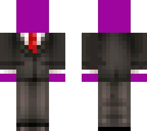 purple suit
