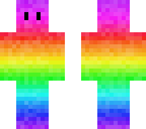 rainbow skin
