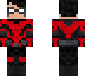 red nightwing (copied and modified from starwarsskincreator's awesome nightwing)