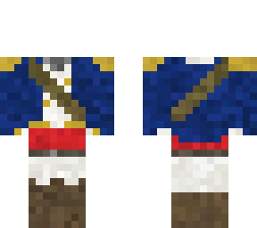 revolutionary skin template