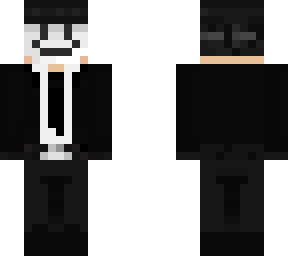 sniper mask (if you take off the outer layer of the face he will not have a mask