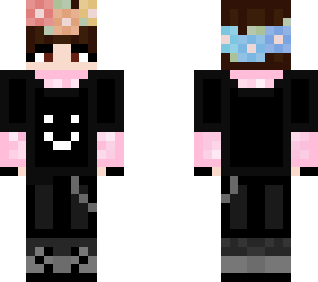soft boy with flower crown w/smiley